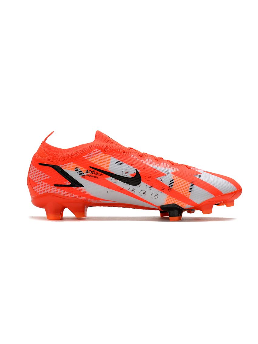 Nike Mercurial Vapor 14 Elite CR7 FG Soccer Cleats Chile  Red/Black/Ghost/Total Orange