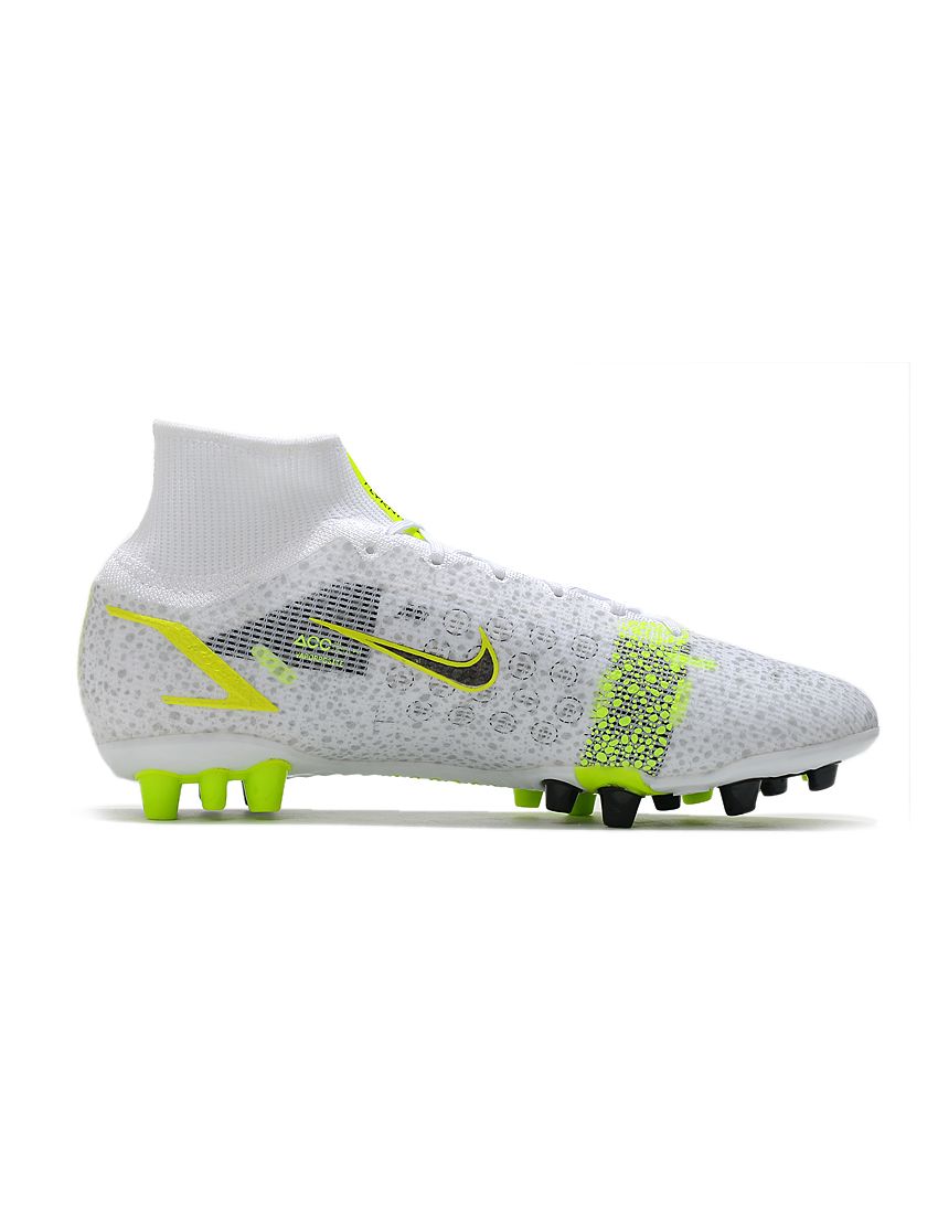 Size 8.5 - Nike Mercurial Superfly 8 Elite SG Pro Mid Silver Volt Safari  for sale online