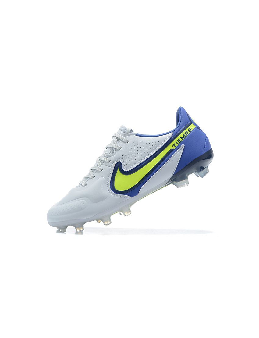 Nike Tiempo Legend 9 FG Recharge Pack grey fog volt sapphire