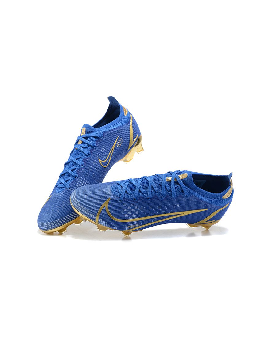 Nike Mercurial Vapor 14 Elite FG Blue Gold