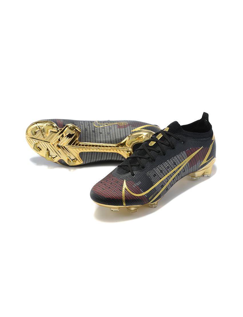 Nike Vapor 14 Elite FG - Black/Gold