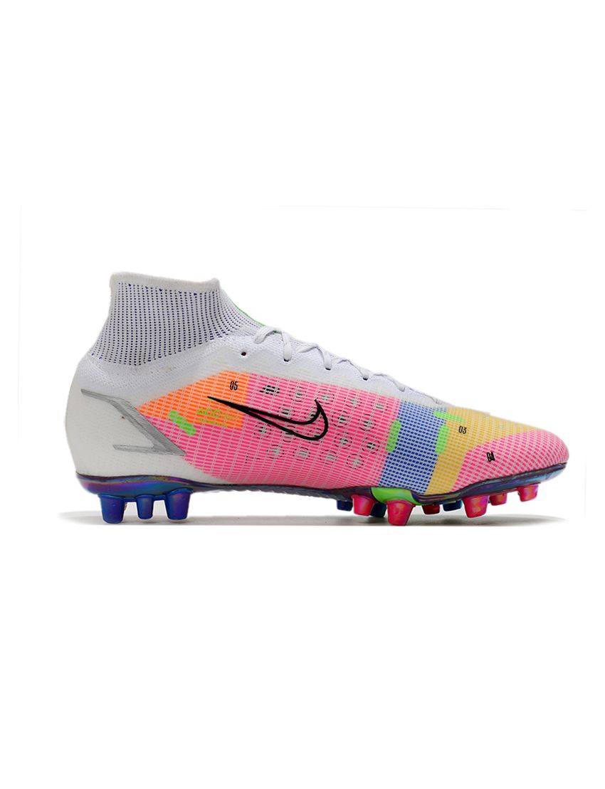 Buy Now The Nike Mercurial Superfly Dragonfly 8 Elite FG White/Metallic  Silver/Dark Raisin Soccer Cleats