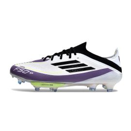 adidas F50+ Messi Elite FG Triunfo Estelar - Footwear White/Core Black/Unity Purple