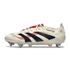 adidas Predator Elite SG - Off White/Core Black/Pure Ruby