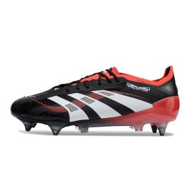 adidas Predator Elite SG 2025 Moments  - Black/White/Vivid Red