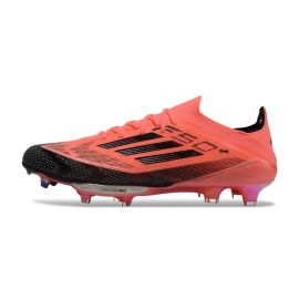 adidas F50+ Laces FG Turbo Aurora Black Platin Metallic