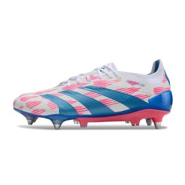 adidas Predator Elite SG Ftwr White Solar Blue Solar Pink