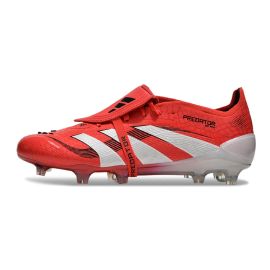 adidas Predator Elite Tongue FG 2025 Lucid Red White Black