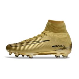 Nike Mercurial Superfly V FG Gold Black