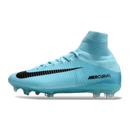 Nike Mercurial Superfly V FG Sky Blue Black