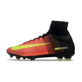 Nike Mercurial Superfly V FG Total Crimson Volt Black