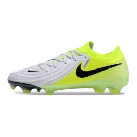 Nike Phantom GX II Elite FG Metallic Silver Black Volt