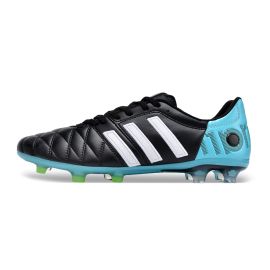 2024 Adidas Adipure 11Pro FG Black White Solar Blue