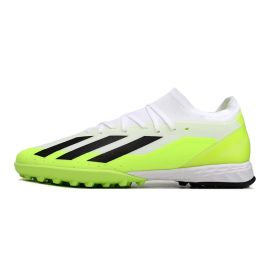 adidas X Crazyfast .3 TF Crazyrush - White Core Black Lucid Lemon