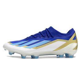 Adidas X Crazyfast Messi Elite FG Spark Gen10s - Lucid Blue Blue Burst Footwear White