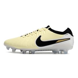 Nike Tiempo Legend X Elite FG Lemonade Metallic Gold Coin Black