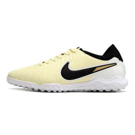 Nike Tiempo Legend X Elite TF Lemonade Metallic Gold Coin Black