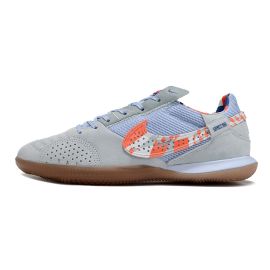 Nike Streetgato IC Small Sided - Grey Fog Glacier Blue Orange