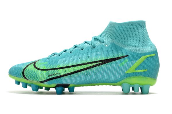 2021 Nike Mercurial Superfly VIII Elite AG PRO Dynamic Turquoise Lime Glow