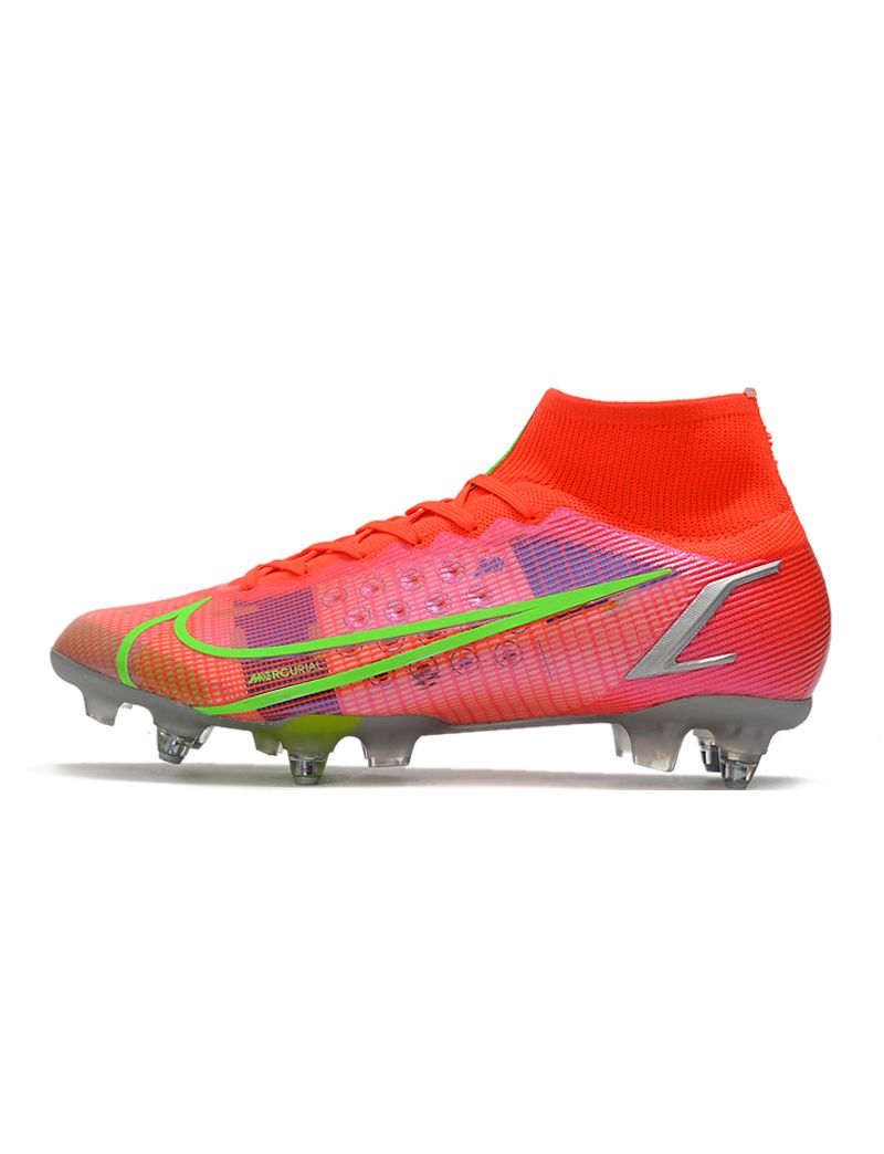 Nike Mercurial Vapor 14 Elite CR7 FG Soccer Cleats Chile  Red/Black/Ghost/Total Orange