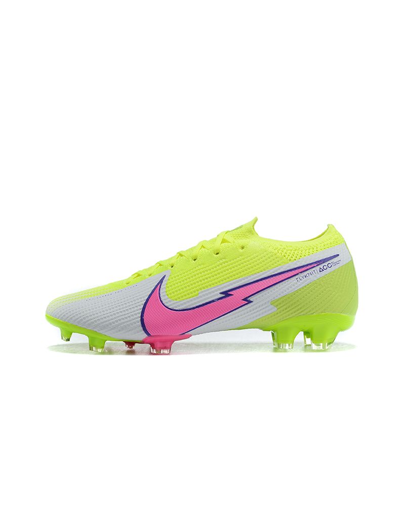 Nike Mercurial Vapor 13 Elite TF Volt White Pink