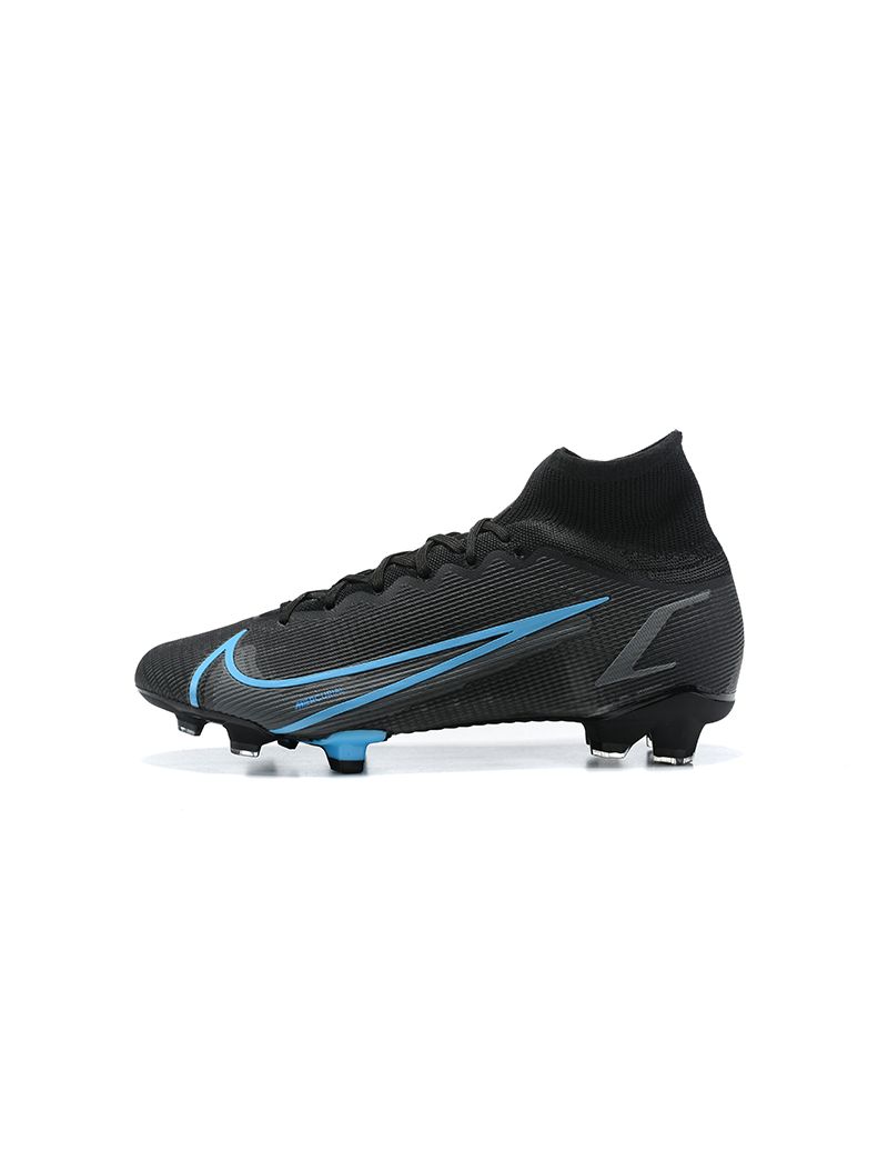 Size 12 - Nike Mercurial Superfly 8 Elite FGBlack Photo Blue for