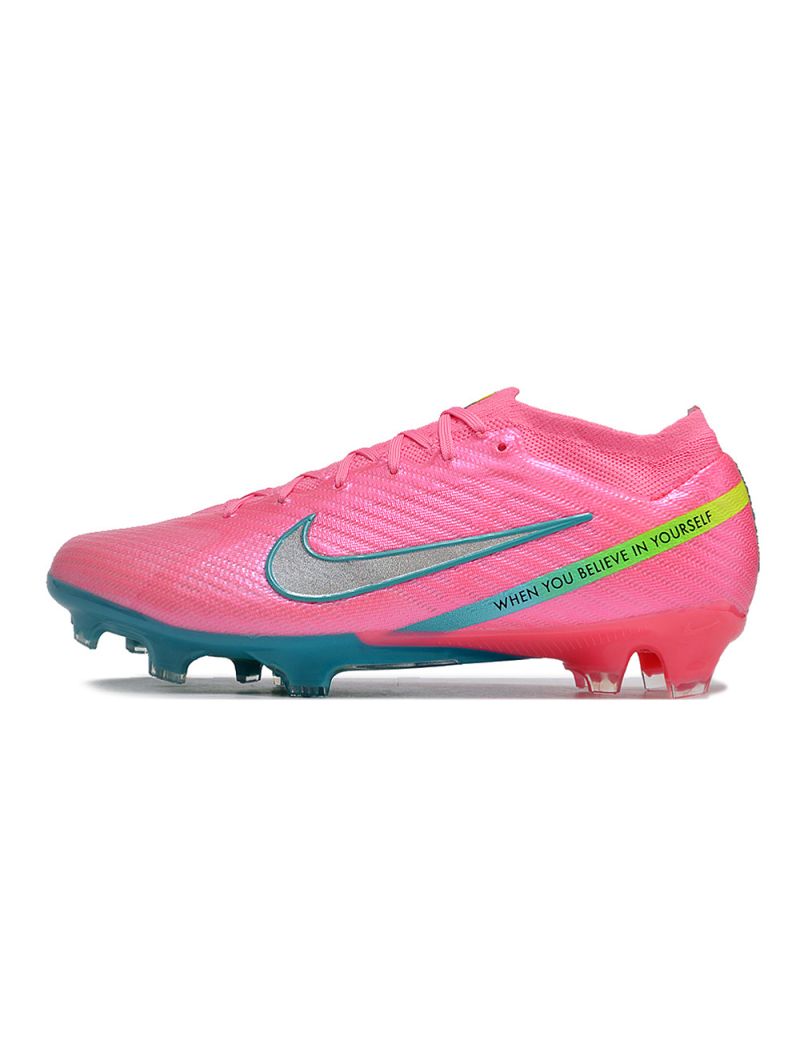 2024 Nike Air Zoom Mercurial Vapor 15 Elite FG Pink Blue Green