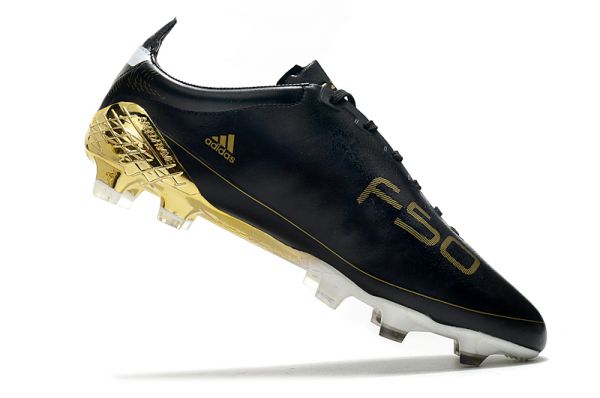 adidas F50 Ghosted adizero FG - Core Black_Footwear White_Gold LIMITED EDITION